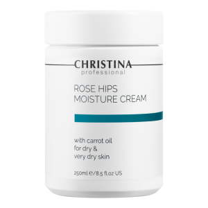 Rose Hips Moisture Cream with Carrot Oil for Dry and Very Dry Skin