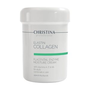 Moisturizing Cream with Plant Enzymes, Collagen and Elastin 250ml